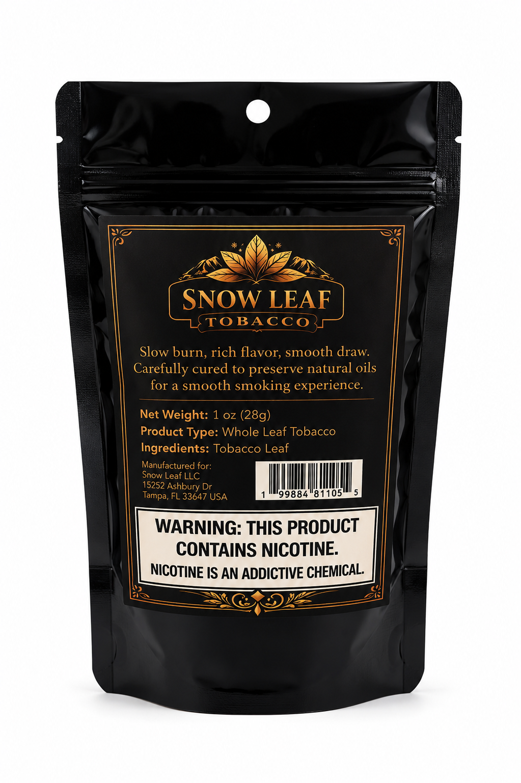 Snow Leaf Premium whole leaf